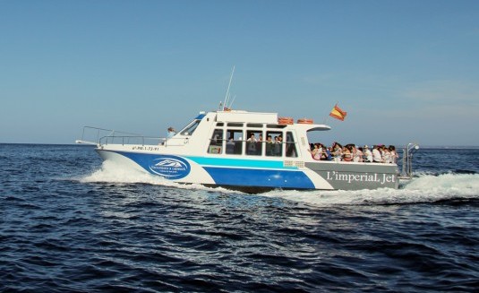 barco l'imperial jet - excursions a cabrera